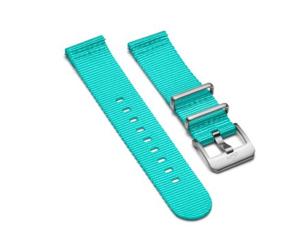 NATO strap with pin buckle, Turquoise Supply