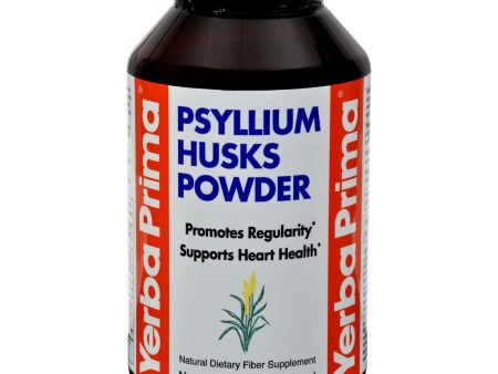 Yerba Prima Psyllium Husks Powder - 12 Oz on Sale