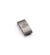 Aged steel folding clasp with racheting dive extension on Sale