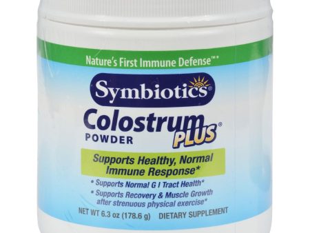 Symbiotics Colostrum Plus Powder - 6.3 Oz For Cheap