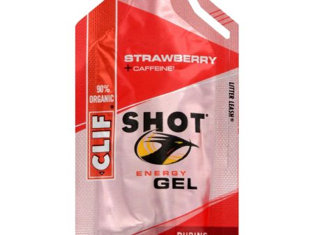 Clif Bar Clif Shot - Organic Strawberry - Case Of 24 - 1.2 Oz Online