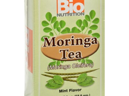 Bio Nutrition Tea - Moringa Mint - 30 Bags Supply