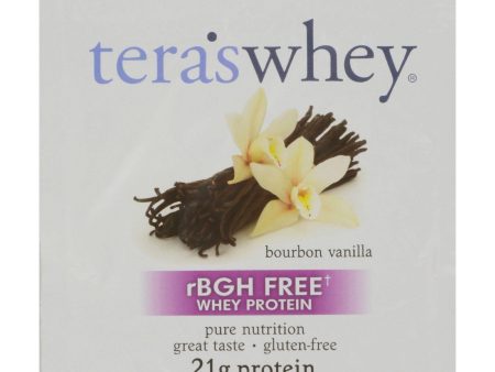 Teras Whey Protein Powder - Organic - Whey - Bourbon Vanilla - 1 Oz - Case Of 12 For Cheap