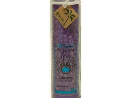 Aloha Bay Unscented Chakra Jar Happiness Violet - 1 Candle Online Hot Sale