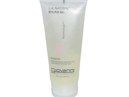 Giovanni L.a. Natural Styling Gel Strong Hold - 6.8 Fl Oz Online Sale