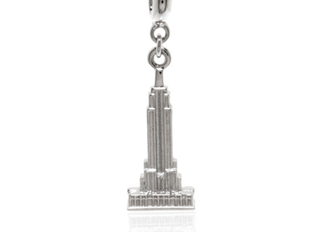 ME ME™ Sterling Silver Empire State Building Drop Charm Hot on Sale