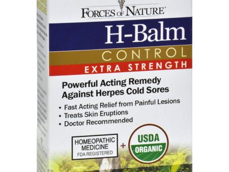 Forces Of Nature Organic H-balm Daily Control - Extra Strength - 11 Ml Online Hot Sale