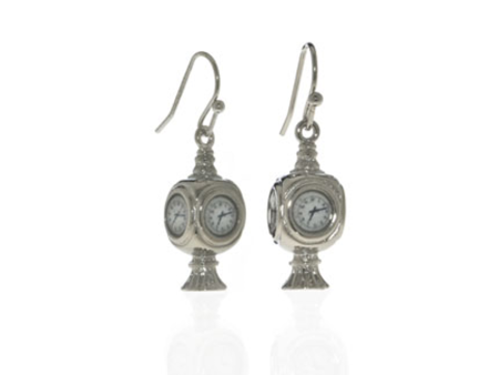 Grand Central Silvertone Drop Earrings Online Hot Sale