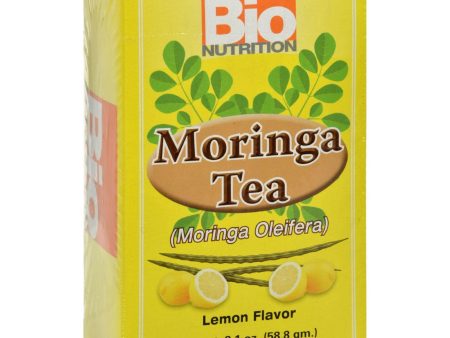 Bio Nutrition Tea - Moringa Lemon - 30 Bags Supply