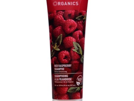 Desert Essence Shampoo Shine For All Hair Types Red Raspberry - 8 Fl Oz Online Sale