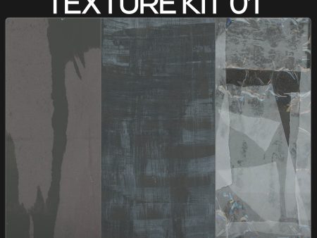 Mixed Media Texture Kit 01 Supply