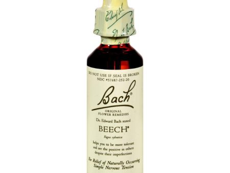 Bach Flower Remedies Essence Beech - 0.7 Fl Oz For Cheap