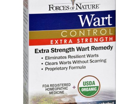 Forces Of Nature Organic Wart Control - Extra Strength - 11 Ml Supply