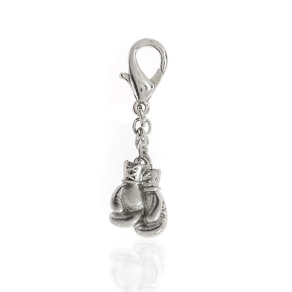 ME ME™ Silver Tone Boxing Gloves Charm For Cheap