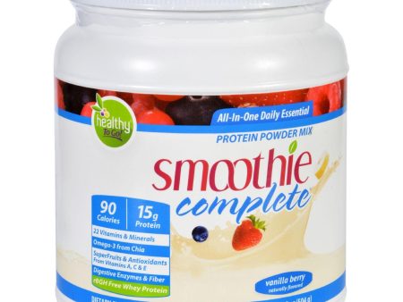 To Go Brands Inc Protein Shake Mix - Smoothie Complete - Naturally Flavored Vanilla Berry - 18 Oz For Cheap