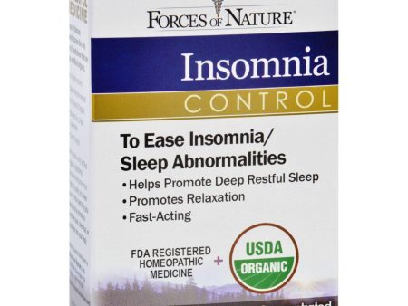 Forces Of Nature Organic Insomnia Control - 11 Ml For Discount