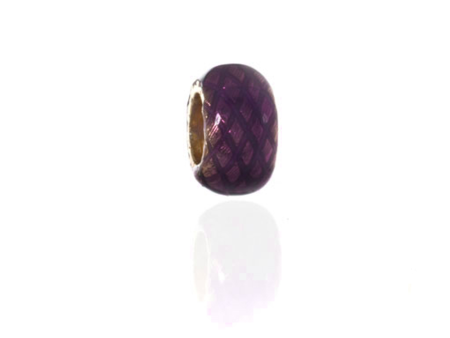 Me Me™ Snakeskin Amethyst Spacer Charm Online Sale