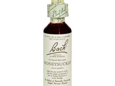 Bach Flower Remedies Essence Honeysuckle - 0.7 Fl Oz For Cheap