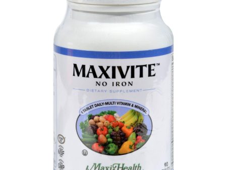 Maxi Health Maxivite One A Day - 90 Tablets Supply