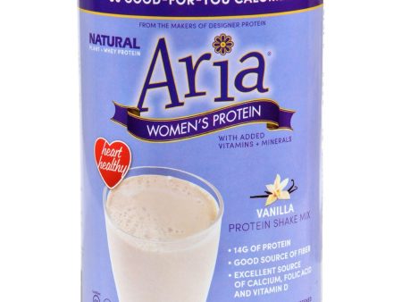 Designer Whey Aria Women s Protein Vanilla - 12 Oz Fashion