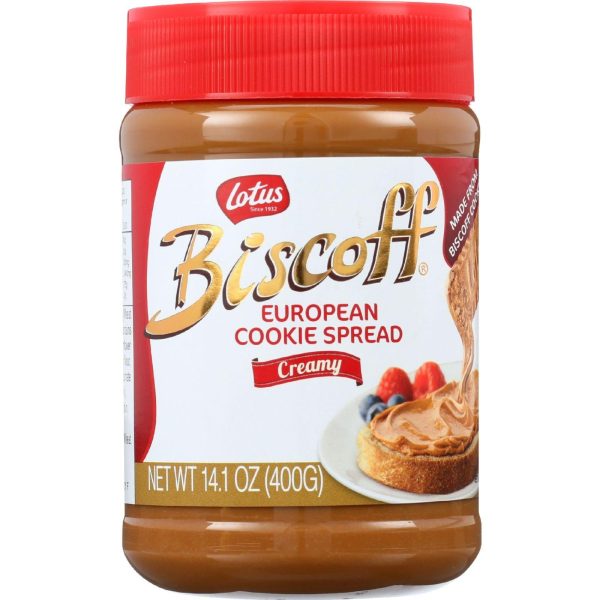 Biscoff Cookie Butter Spread - Peanut Butter Alternative - 13.4 Oz - Case Of 8 For Sale