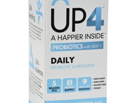 Up4 Probiotics - Dds1 Daily - 60 Vegetarian Capsules For Discount