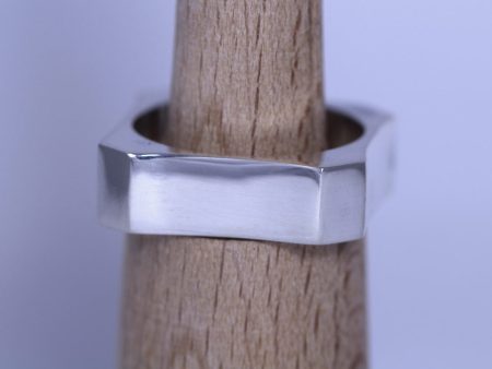 Large Concave Square Ring For Cheap