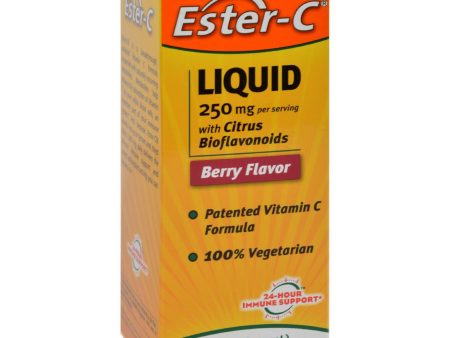 American Health Ester-c With Citrus Bioflavonoids Berry - 250 Mg - 8 Fl Oz Fashion