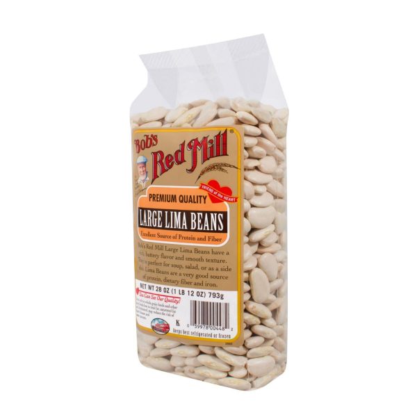 Bob s Red Mill Large Lima Beans - 28 Oz - Case Of 4 For Discount