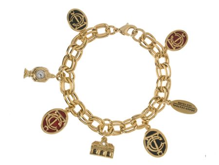 Grand Central Goldtone Multi-Charm Bracelet Cheap