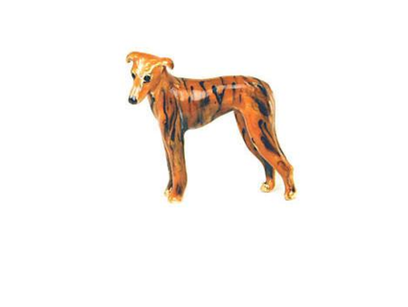 Brown Greyhound Adorable Pooch ® Pin Hot on Sale