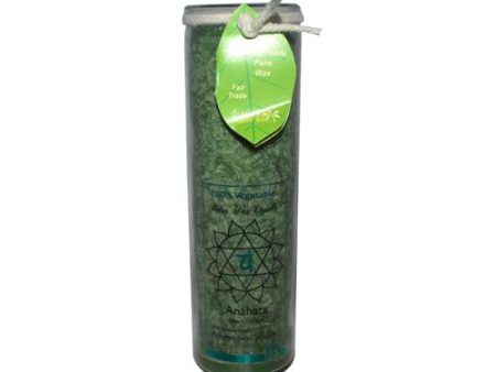 Aloha Bay Unscented Chakra Jar Healing Anahata Green - 1 Candle Online Hot Sale