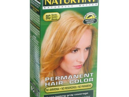 Naturtint Hair Color - Permanent - 8g - Sandy Golden Blonde - 5.28 Oz Supply