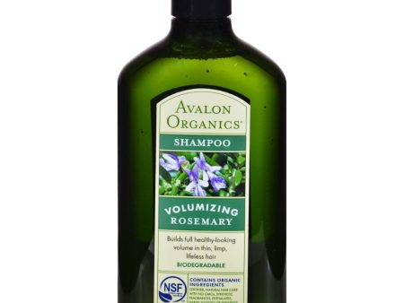 Avalon Organics Volumizing Shampoo Rosemary - 11 Fl Oz Fashion