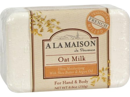 A La Maison Bar Soap Oat Milk - 8.8 Oz Supply