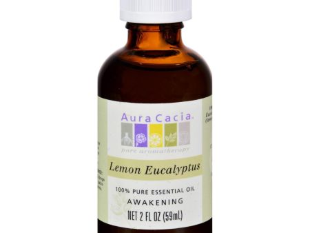 Aura Cacia Essential Oil Lemon Eucalyptus - 2 Fl Oz For Cheap