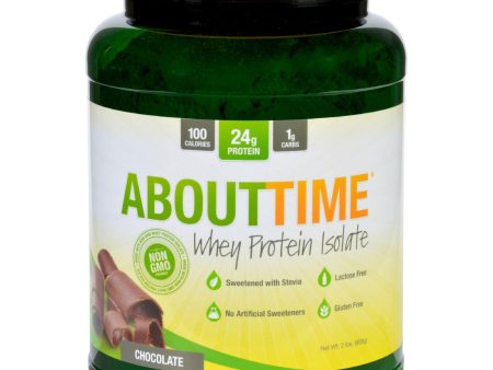 About Time Whey Protein Isolate - Chocolate - 2 Lb Fashion