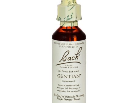 Bach Flower Remedies Essence Gentian - 0.7 Fl Oz Online Sale