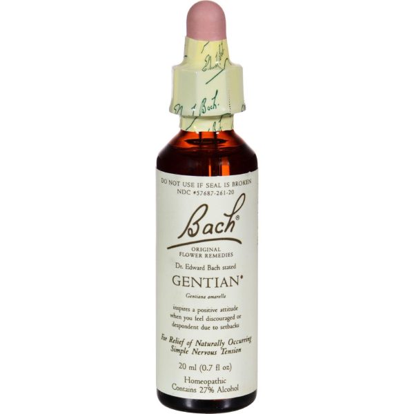 Bach Flower Remedies Essence Gentian - 0.7 Fl Oz Online Sale