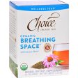 Choice Organic Teas - Organic Breathing Space Tea - 16 Bags - Case Of 6 Online Hot Sale