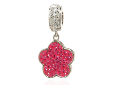 ME ME™ Crystal Flower Drop Charm Online now