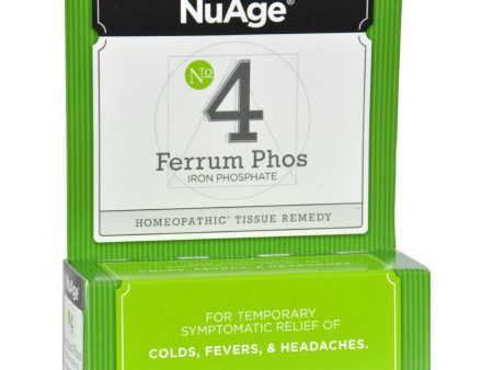 Hyland s Nuage No.4 Ferrum Phos - 125 Tablets Online Hot Sale