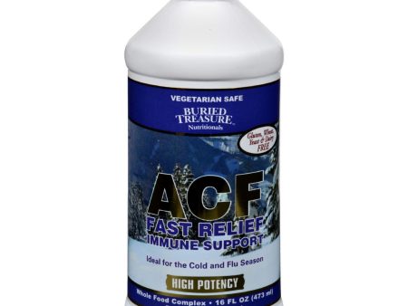 Buried Treasure Acf Fast Relief Formula - 16 Fl Oz Fashion