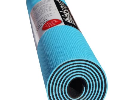 Thinksport Yoga Mat - Black-bright Blue on Sale