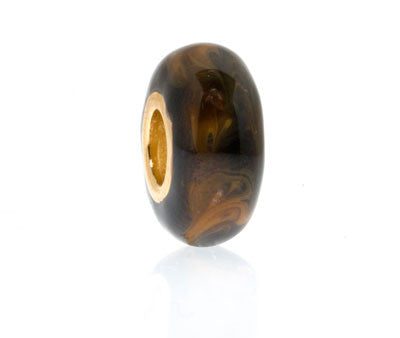 Gold Tone Tiger-eye Enamel Charm Online