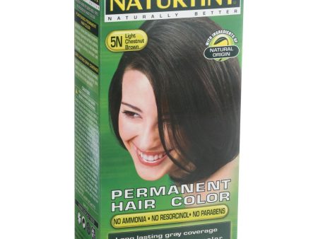 Naturtint Hair Color - Permanent - 5n - Light Chestnut Brown - 5.28 Oz Online Hot Sale