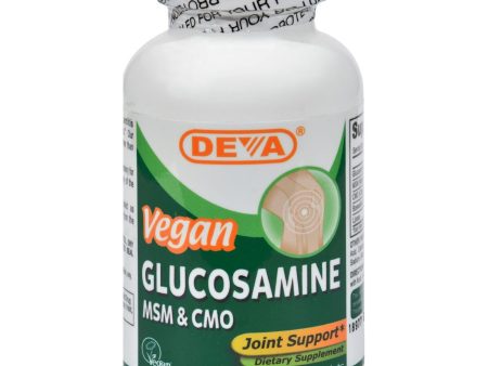 Deva Vegan Glucosamine Msm And Cmo - 90 Tablets Cheap