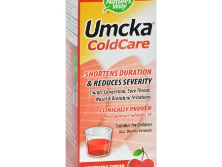 Nature s Way Umcka Coldcare Syrup Cherry - 8 Fl Oz For Discount