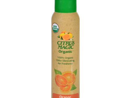 Citrus Magic Air Freshener - Odor Eliminating - Spray - Fresh Orange - 3.5 Oz For Cheap