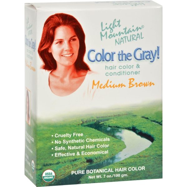 Light Mountain Color Medium Brown - 7 Fl Oz Online now